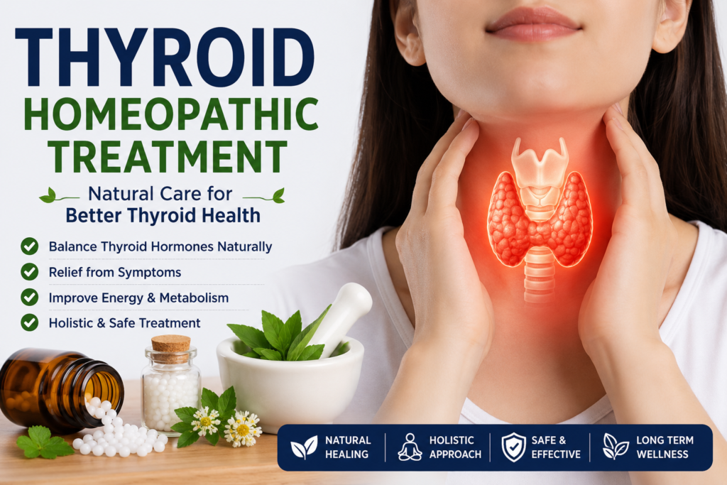 Thyroid Homeopathic Treatment for Hypothyroidism and Hyperthyroidism