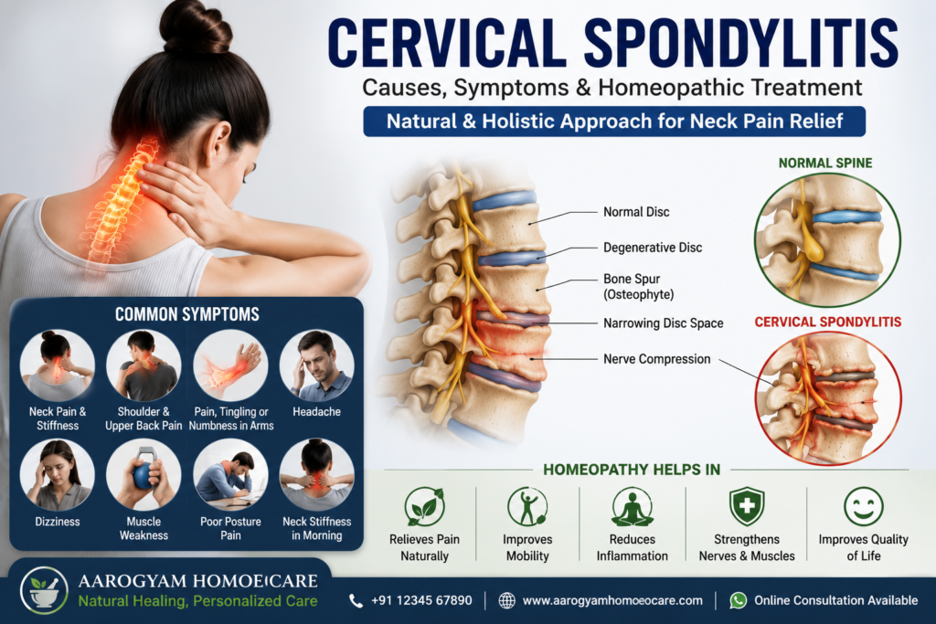 Cervical Spondylitis Homeopathic Treatment
